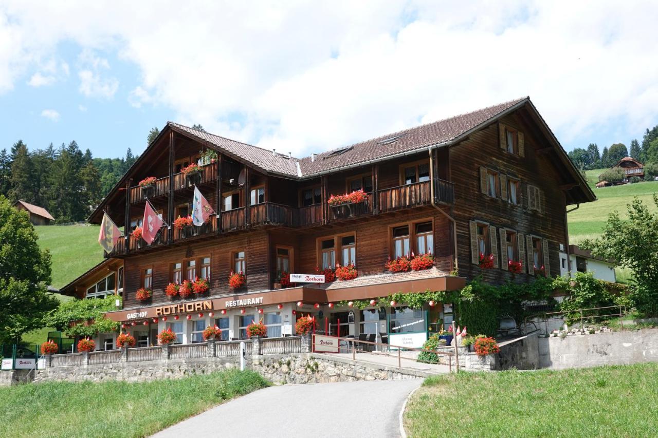 Hotel Rothorn Vintage-Style Sigriswil Exterior photo