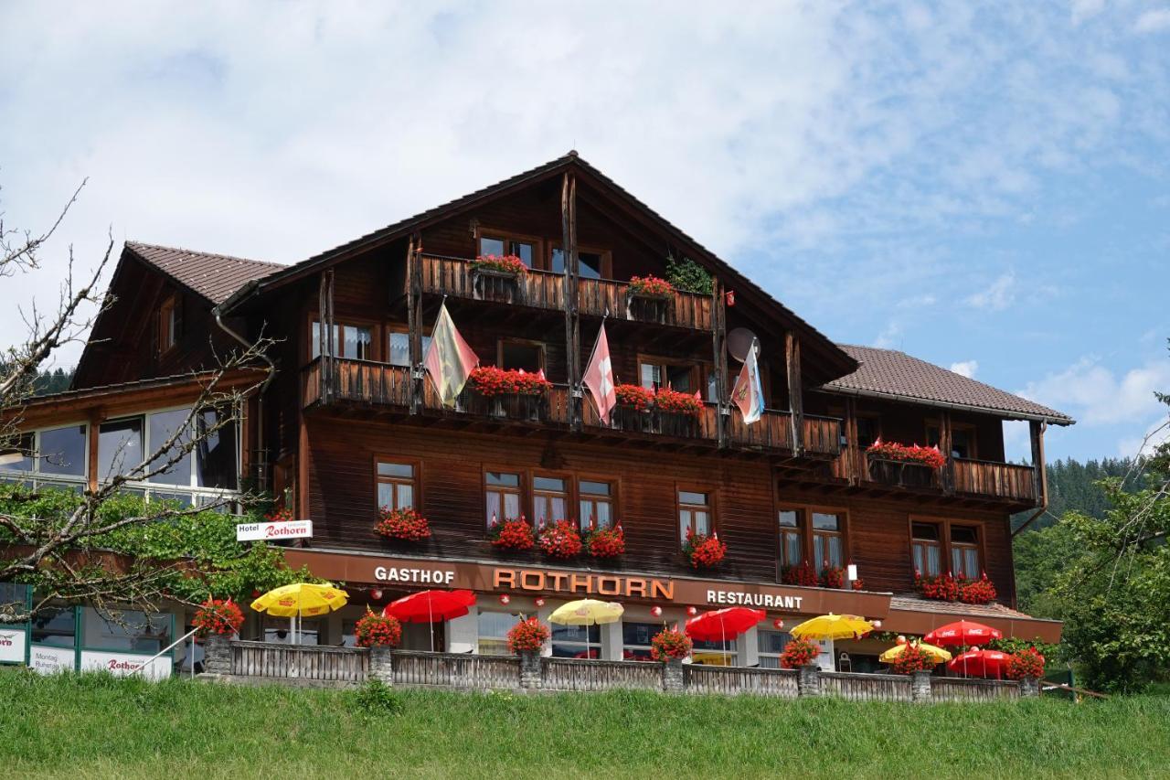 Hotel Rothorn Vintage-Style Sigriswil Exterior photo