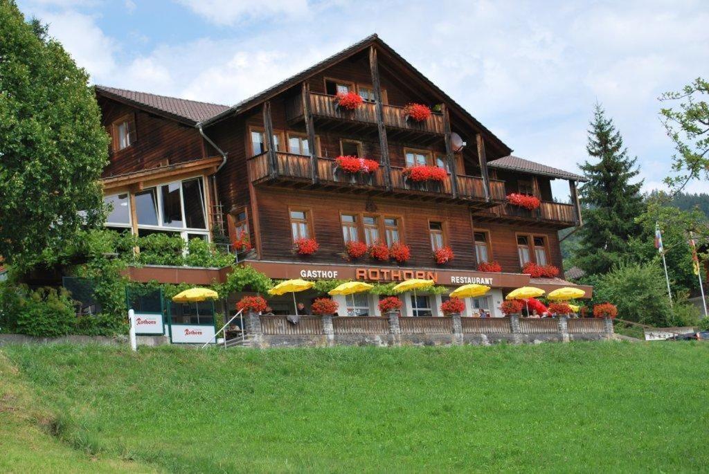 Hotel Rothorn Vintage-Style Sigriswil Exterior photo